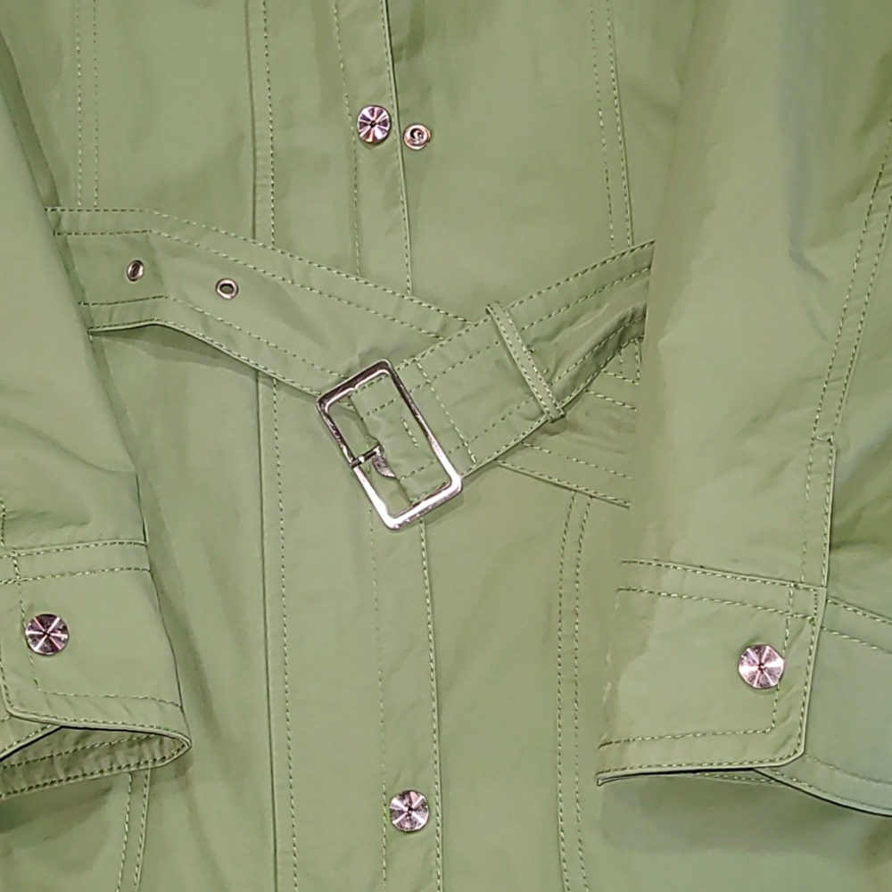 Gallery, Lg, green, quality made raincoat - Picture 3 of 8